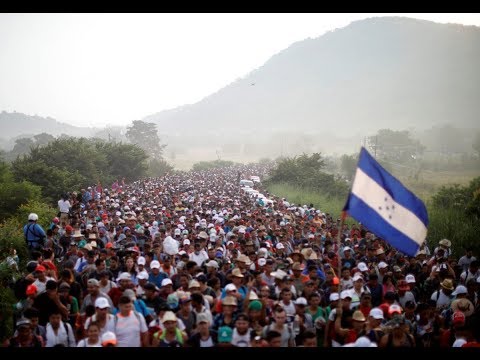 Illegal Caravan 2500+ to USA Mexico Border Patrol apprehend 1 million illegal migrants in 2019 Video