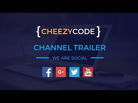 CheezyCode YouTube Channel Trailer