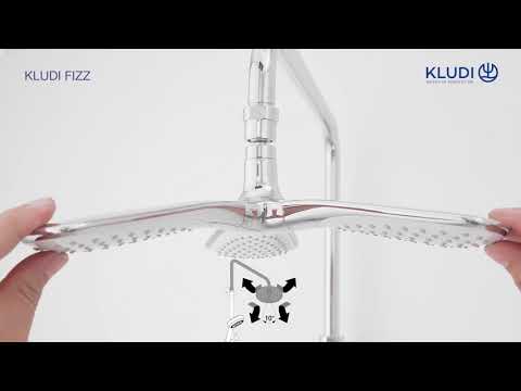 Обзор душевой системы для душа с термостатом Kludi Fizz 6709605-00 Обзор душевой системы для душа с термостатом Kludi Fizz 6709605-00