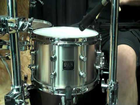 Spaun 7x13 Stainless Steel Snare Drum