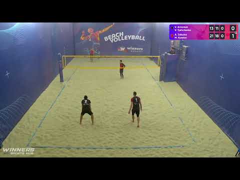 12:15 V. Antoniuk / V. Tyshchenko - A. Zabuha / M. Kyselov 19.11.2022 | Winners Beach Volleyball