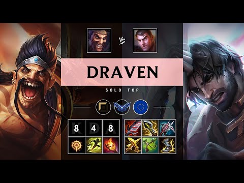 Draven Top vs Jayce - EUW Diamond Patch 25.18