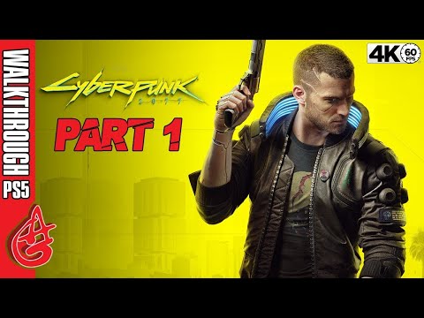 Cyberpunk 2077 Gameplay Walkthrough Part 1 [4K 60FPS PS5] The Nomad - Life Path - No Commentary