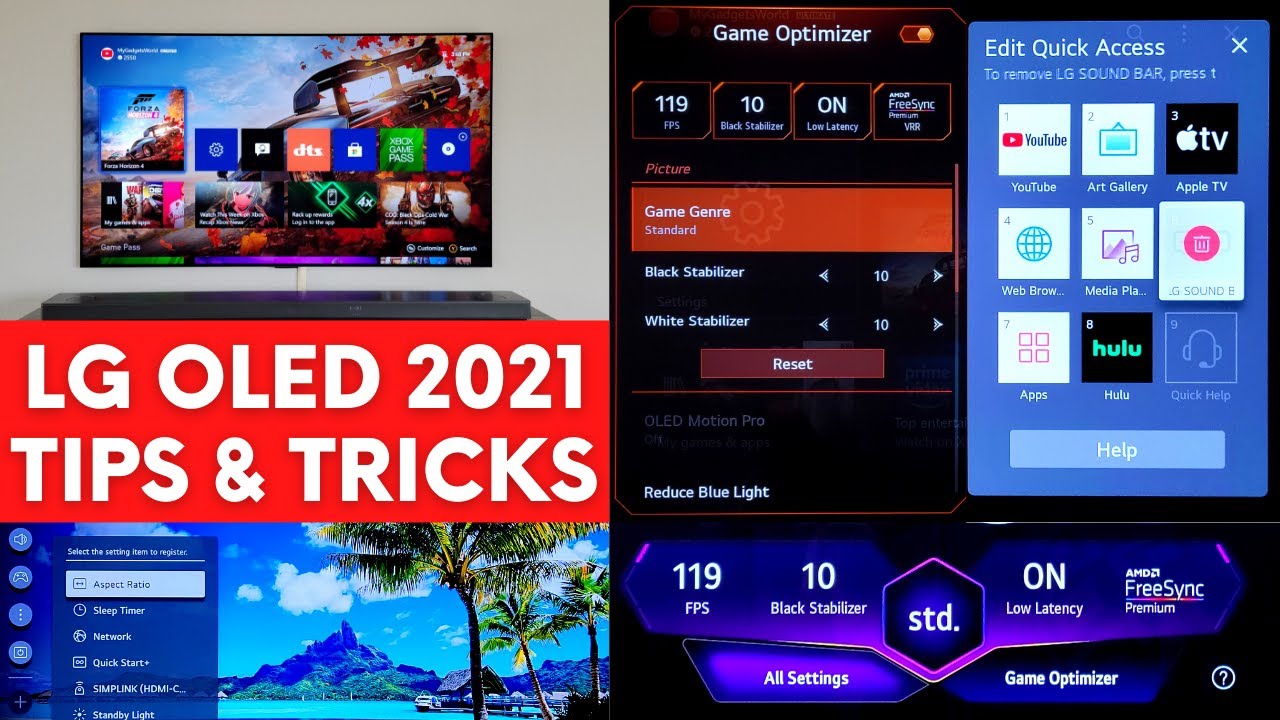 LG OLED 2021 G1 and C1 Tips & Tricks, Hidden Features Owners Must Know
