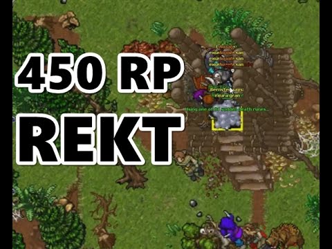 [Tibia] Level 450 RP rekt