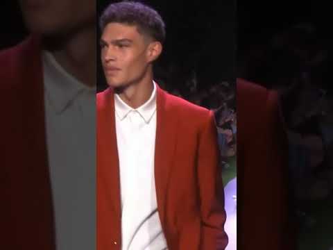 Noah Luis brown for Brandon Maxwell SS20 #Noah #shorts #Model