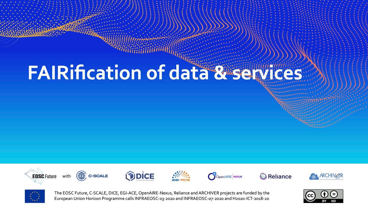 FAIRification of Data and Services