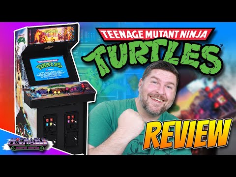 Teenage Mutant Ninja Turtles Numskull Quarter Arcade Machine Review Turtle Power!