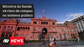 Argentina vive o ‘pior momento da pandemia’ com risco de colapso no sistema de saúde