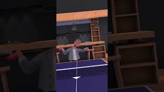 不正を使いこなす荒らしと勝負 #shorts #vr卓球 #vr