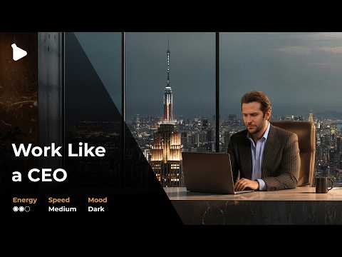 Focus Like a CEO • Atmospheric Chillstep When You Need to Lock In