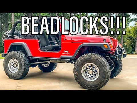 Hutchinson Rock Monster Beadlock Wheel Overview and Installation - Jeep LJ 1 Ton Project