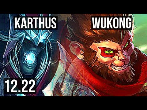 KARTHUS vs WUKONG (JNG) | 75% winrate, 10/3/13, Dominating | KR Master | 12.22