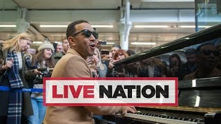 John Legend performs a three-song set at St Pancras International | Live Nation UK