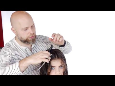 Medium Length Curly Haircut Step by Step - TheSalonGuy