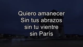 Dani Martín - París con letra