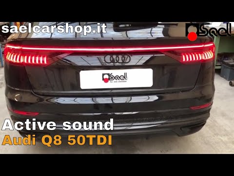 Active sound Audi Q8 50 TDI | Sound booster pro Kufatec
