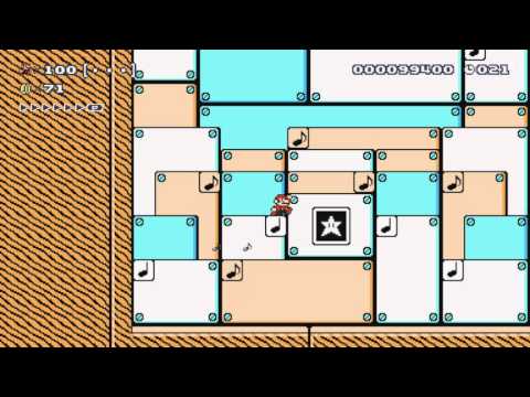 Super Mario Maker - 100 Mario Challenge #44 Easy Difficulty
