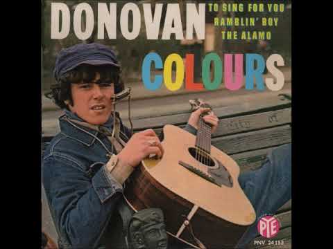 Donovan - Colours on Mono 1965 PYE Records.