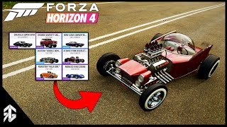 Forza Horizon 4 - Barrett Jackson DLC Car Pack Testing NEW! Cars And Chasing New Speeds (FH4)