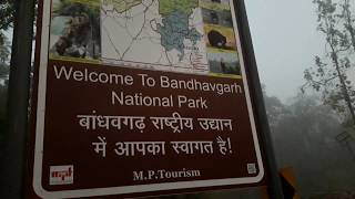 preview picture of video 'Bandhavgarh Tiger Park Gate'