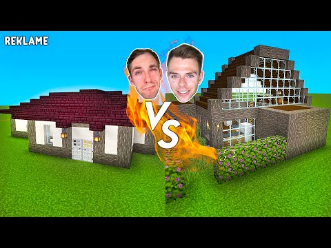 Hvem kan bygge det flotteste hjem i Minecraft?