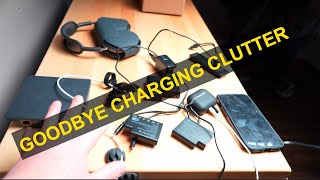DIY Tech Wall Organizer | How I setup  a charging wall