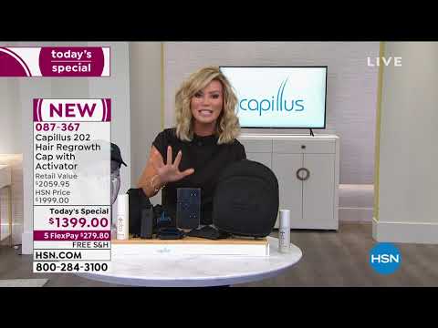 Capillus 202 Hair Regrowth Cap with Activator