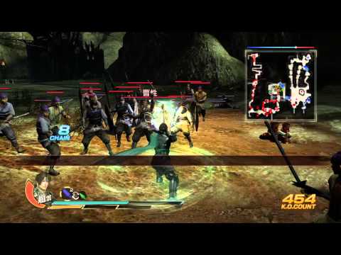 Dynasty Warriors 8 JPN - Shu Story Chapter.2 / Battle of Hu Lao gate (Part 1)