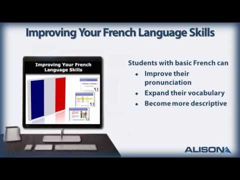 Improving Your French Language Skills- Alison Free Online Course Preview