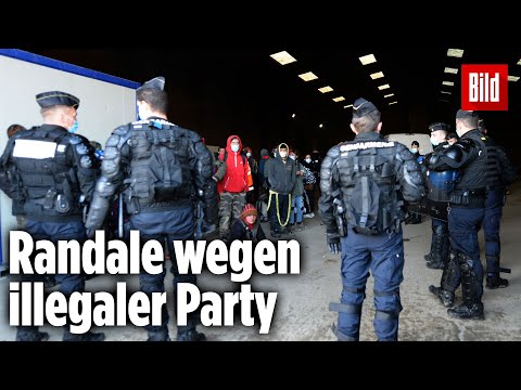 2500 Teilnehmer: Auflösung illegaler Techno-Party dauerte 24 Stunden