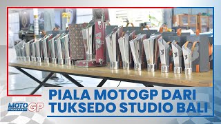 Buatan Lokal, Trofi Para Jawara MotoGP Mandalika 2022 Diciptakan oleh Seniman dari Tuksedo Studio