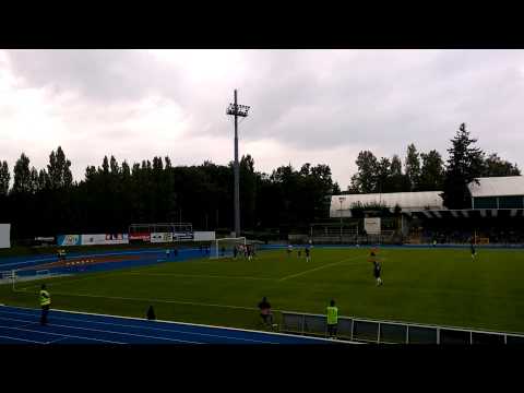 First goal from  RWDM at the  Fallonstadion