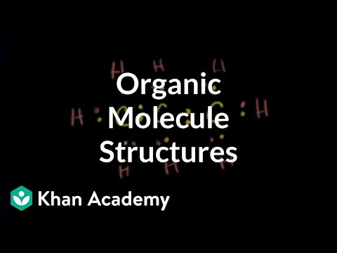 Representing Structures of the Organic Molecules