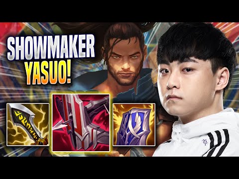 SHOWMAKER INTENSE GAME WITH YASUO! - DK ShowMaker Plays Yasuo MID vs Akali! | Season 2023