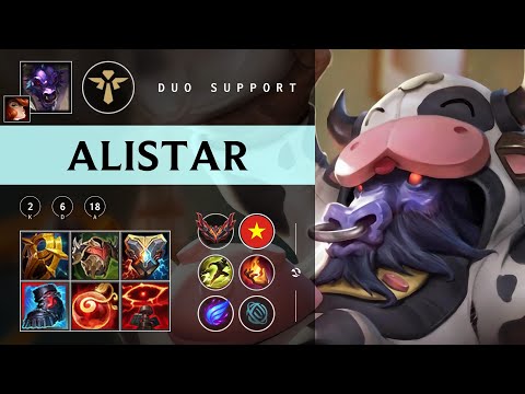 Alistar Support vs Yuumi - VN Grandmaster Patch 25.23