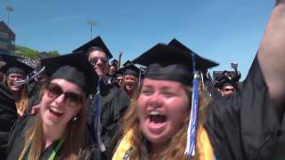 "This Little Light Of Mine" at 2017 UNH Commencement