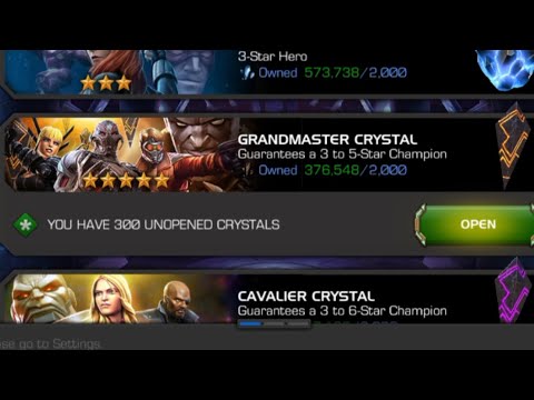 MCOC I 300 Grandmaster Crystal Openings !!!