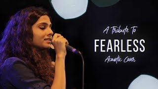 Fearless – Mia Fieldes |LIVE Acoustic Cover| A Tribute