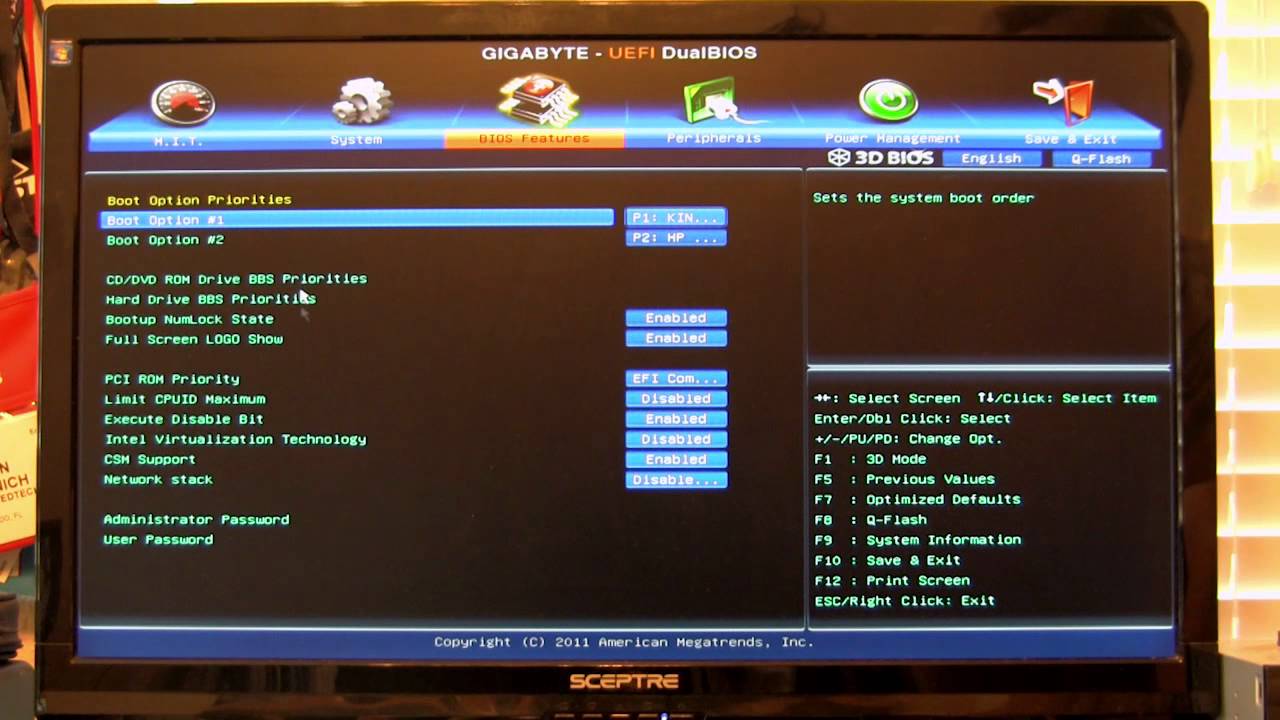 Watch video Gigabyte Z77X-UD3H 3D BIOS Now Gigabyte Z77X-UD3H 3D BIOS