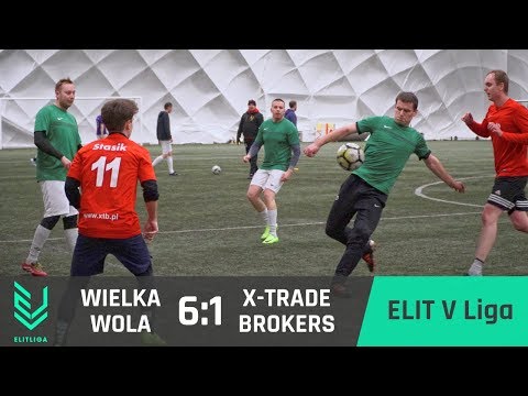 WIELKA WOLA 6:1 X-Trade Brokers - ELIT V Liga [ZIMA 2018]