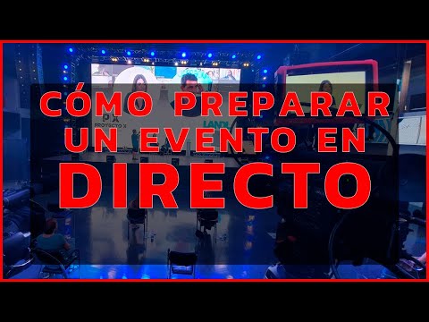 📣 PRODUCCIÓN PARA UN EVENTO EN DIRECTO 🔴 | CURSO STREAMING PROFESIONAL