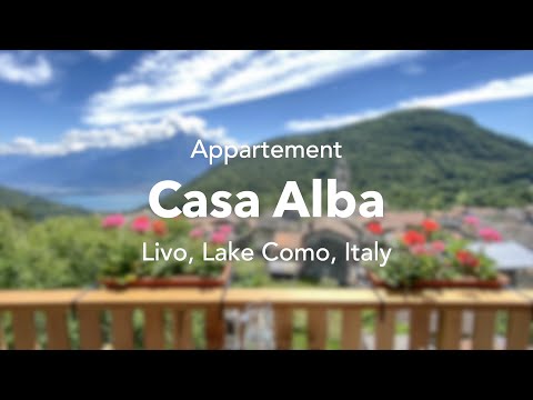Rundgang durch unser Apartment Casa Alba am Comer See