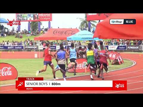 COCA-COLA GAMES  Day 2 Senior Boys 800m Heat 4