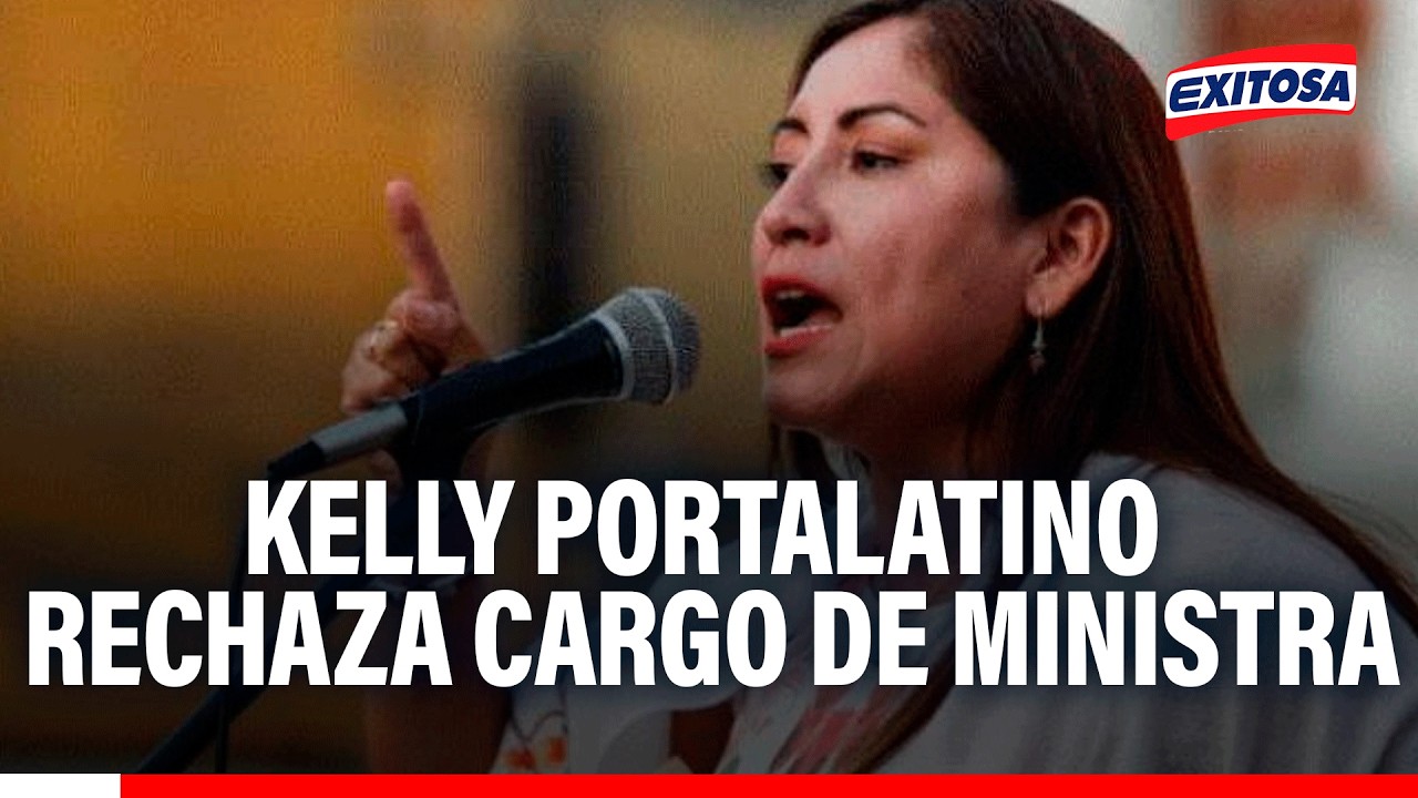 🔴🔵Kelly Portalatino habría rechazado un ministerio debido a su postulación al Senado