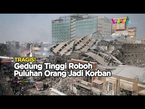 NGERI! Gedung Mendadak Runtuh, Banyak Warga Tewas Terkubur