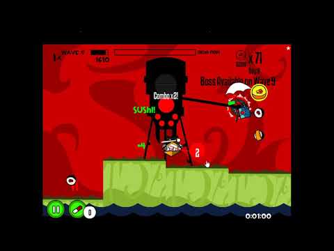 Ninja Hamster vs robot Part 1