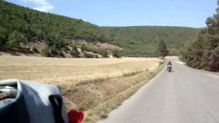 preview picture of video 'Harley Davidson Target Pyrenees 2009'