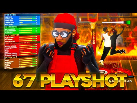this 6'7 DEMIGOD ISO POINT GUARD BUILD is the BEST BUILD in NBA 2K23! 6'7 PLAYSHOT w/ CONTACTS DUNKS