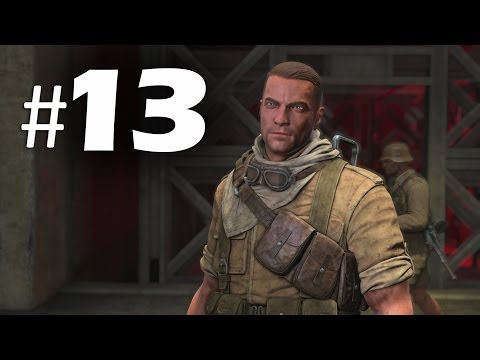 Sniper Elite 3 Part 13 - Ratte Factory - Gameplay Walkthrough PS4